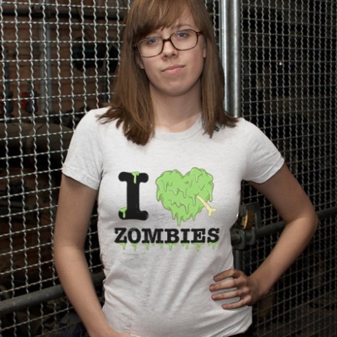 I love zombies T-shirt